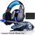EACH-G2000 Gaming Headset, Deep Bass Stereo, Fone de ouvido com microfone, Luz LED para PC, Laptop, PS4, Gaming Mouse, Mouse Pad - comprar online