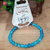 Ágatas Tingidas Azul – Pulseira 6mm