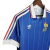 frança retro - 1982  - adidas - polo - azul - camisa frança