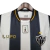 camisa atlético mineiro - lupo - patrocinio bmg - listrada - preta e branca - retro