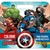 Álbum para Colorir Pintar Avengers Maleta 16 Páginas + 68 Adesivos Divertidos (Tilibra). - comprar online