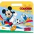 Álbum para Colorir Pintar Mickey Mouse Maleta 16 Páginas + 68 Adesivos Divertidos (Tilibra).