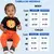 Kit 12 Peças de Roupas para Bebê Menino (6 Body + 6 Calças Mijão) - comprar online