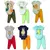 Kit 12 Peças de Roupas para Bebê Menino (6 Body + 6 Calças Mijão) na internet