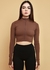 Crop Jacket Brown en internet