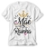 06CAMMAESVG - Camisetas Branca - Dia das Mães - Mãe Rainha - comprar online
