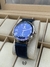 Reloj Rolex de Cuero Azul ➕ Pulsera de regalo - Hueso de Perro Salta Accesorios