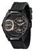 Relógio LINCE masculino analógico dual time
