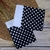 Kit Pano De Prato Branco Estampa Bolinha Branca 2 Peças - comprar online