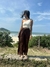 Calça Pantalona com Fenda