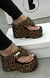 TAMANCO ALMOFADADO ANIMAL PRINT ONÇA na internet