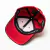BONE EMB THREE LOGO RED - comprar online