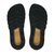 1901022100-2 SANDALIA KENNER ORAK POLIESTER PRETO/DOURADO/PRETO 39 na internet