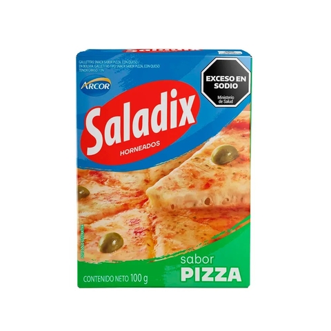 GALLETAS SALADIX PIZZA X 100GR