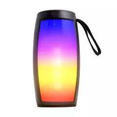 Caixinha De Som Amplificada Bluetooth LED RGB Cartão SD Radi
