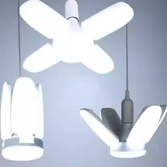 Lâmpada Led Pétalas Dobrável Ajustável Bivolt 6500k - loja online