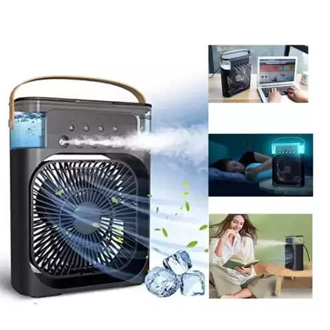 Ventilador Refrigerador Portátil Ar condicionado Umidificado