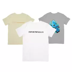 Imagem do Kit 3 Camisetas Masculina Sortidas