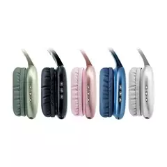 Fone de Ouvido Bluetooth P9 com microfone Headphone - loja online