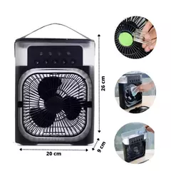 Ventilador Refrigerador Portátil Ar condicionado Umidificado - loja online