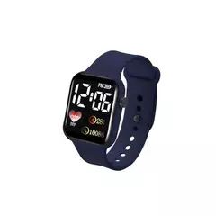 Relógio Inteligente Digital LED Quadrado na internet