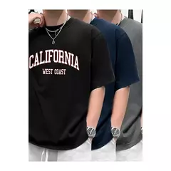 Kit 3 Camisetas Masculina Sortidas 100% Algodão Premium - Drop Conexion