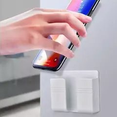 Imagem do Suporte Para Celular Adesivo Fixação Parede Porta Objetos Mu