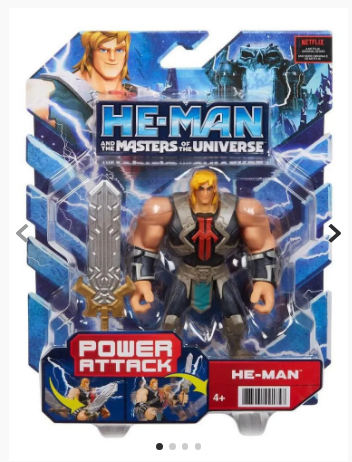 Boneco Masters of the Universe - Power Attack - He Man MATTEL