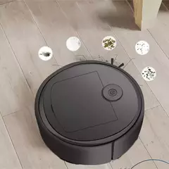 Imagem do Mini Aspirador De Pó Robô Automático Inteligente Doméstico