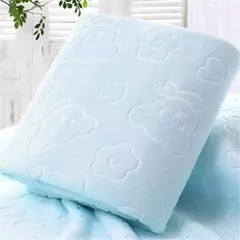 Toalha de banho de secagem rápida grande macia - Drop Conexion