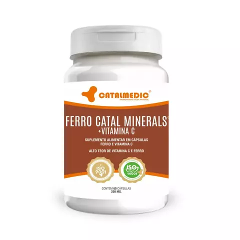 FERRO CATAL - 60 Cápsulas