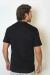 Camiseta Von Three Preta Duas Pontas Premium na internet