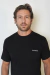 Camiseta Von Three Preta Duas Pontas Premium