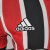 Camisa São Paulo II 22/23 - Jogador Adidas Masculina - Vermelha e preta e branca com patrocínio