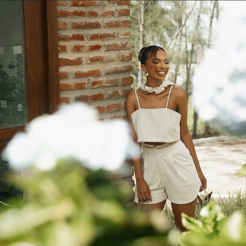Conjunto Cropped e Short