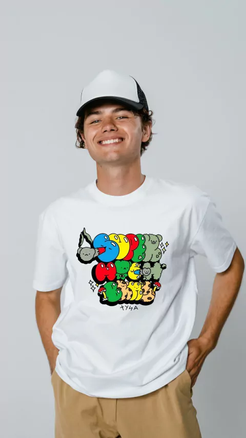Playera Blanca Colab x Tysa - tienda en línea