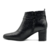 Bota Botineta Cuero Vestir Taco Gravagna - Melanie Shoes