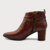 Bota Botineta Cuero Vestir Taco Gravagna - tienda online