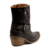 Texana Cuero Crocco Marrón Hebilla Acolchada - Melanie Shoes