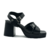 Sandalia Cuero Vestir Taco Plataforma - comprar online