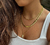 Colar Malha 6mm Dourado