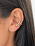 Piercing Fake Borboleta Banhada Ouro 18k