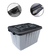 CAIXA ORGANIZADOR CONTAINER DE PLASTICO COM TAMPA