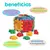 CUBO DE ENCAIXE DIDATICO EDUCATIVO ANIMAIS - comprar online