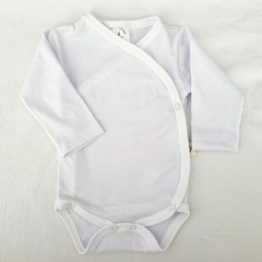 Body algodón premiun cruzado blanco