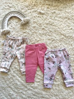 Pack X3 pantalones de friza bambi