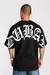 Camiseta Oversize Negro Dubai - comprar en línea