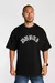 Camiseta Oversize Negro Dubai en internet