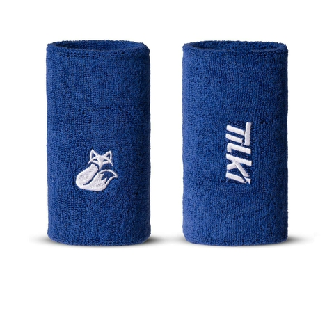 Muñequera Larga Algodón Terry Interior Tilki Blue/White