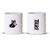 Muñequera Corta Algodón Terry Interior Tilki white/black